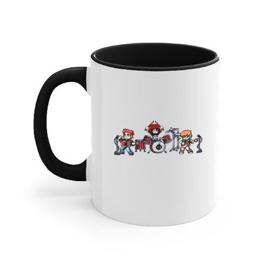 Scott Pilgrim Band Accent Mugs
