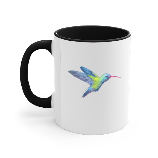 AD hummingbird Accent Mugs
