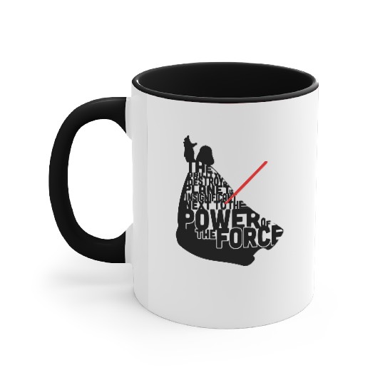 Darth Vader in quotes Accent Mugs