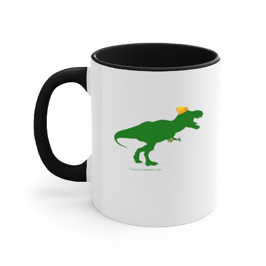 Cheesehead Cheeseheadasaurus Packers Dinosaur Accent Mugs