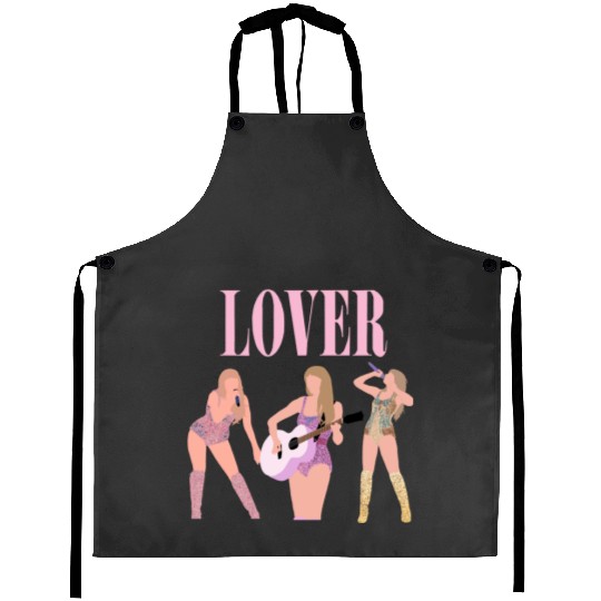 taylorswift lover eras tour art Aprons