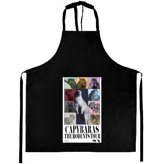 Capybara TaylorSwift Eras Tour Aprons