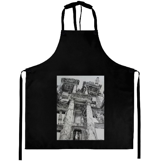 Bobs Burgers in Ruins Aprons