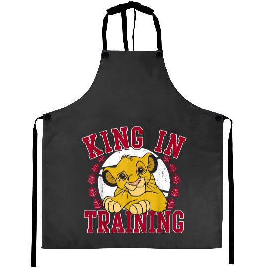 Disney Lion King Simba King In Training Circle Portrait Aprons