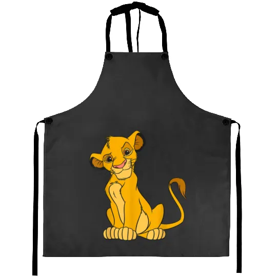 Disney The Lion King Young Simba Sitting Up Aprons