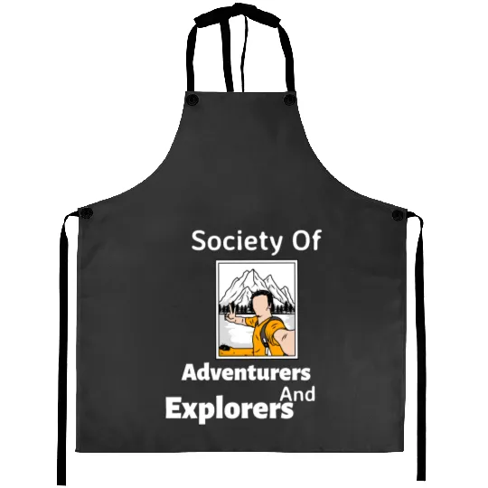 Society Of Explorers And Adventurers DesignWanderlustDisney Aprons