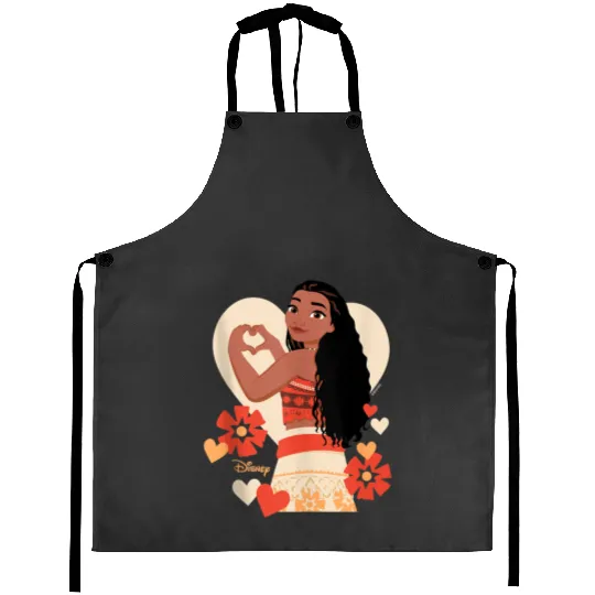 Disney Princess - Moana Heart Valentine's Day Aprons