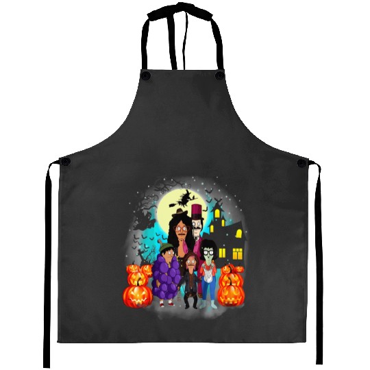 Bobs Burgers Pumpkin Halloween Aprons