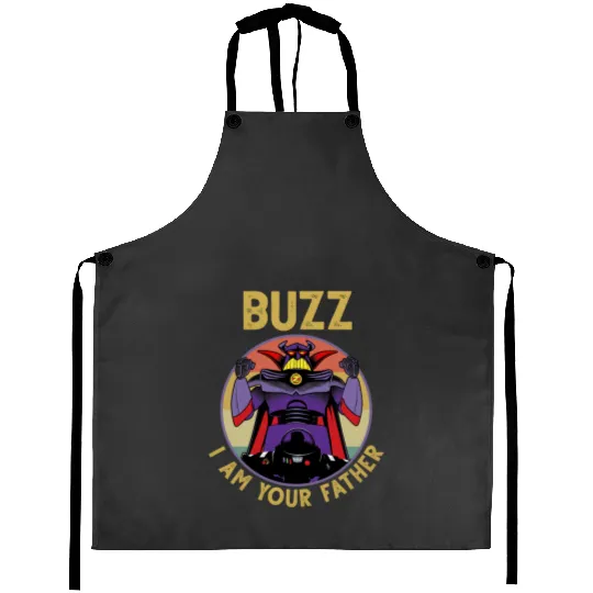 I Am Your Father Buzz Vintage Aprons Buzz Lightyear Aprons, Toy Story Disney, Father's Day Aprons