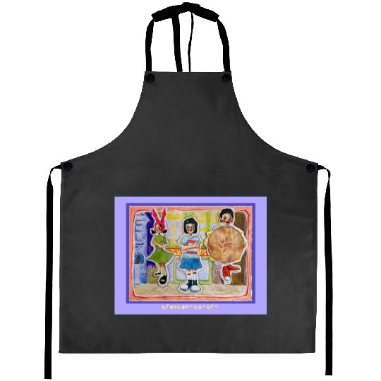 Bobs Burgers Spiral Notebook Aprons