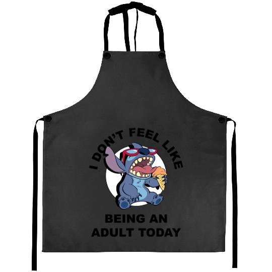 Discover Disney Lilo Stitch I Don't Feel Like Being An Adult Today Aprons