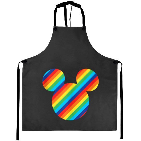 Disney Mickey Mouse Rainbow Icon Aprons