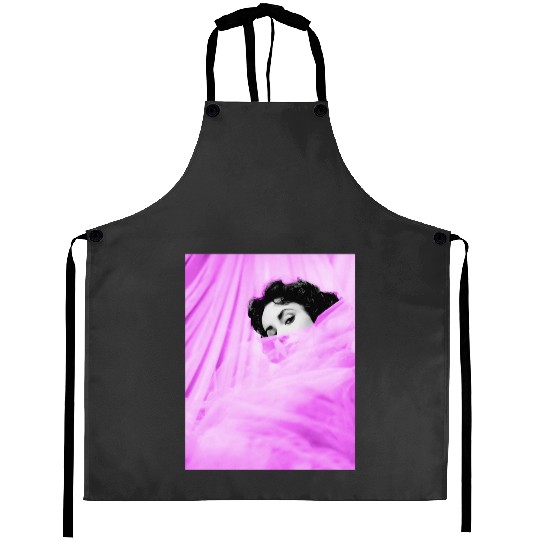 Discover Taylor in purple tulle Aprons