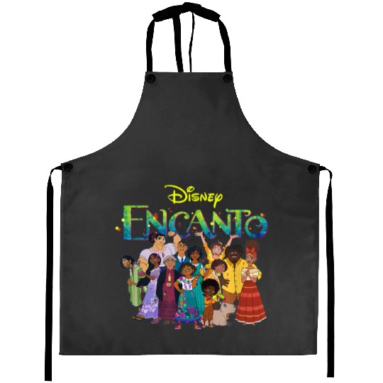 Disney Encanto Madrigal Family Short Sleeve Small Aprons
