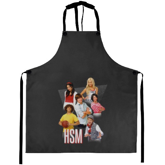Discover disney high school musical the series hsm vintage group shot t Aprons