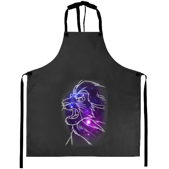 Disney Lion King Mufasa Galaxies Graphic Aprons