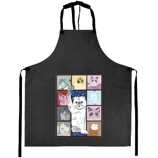 Discover TS Albums , Eras Tour Cat Edition Tee, Taylor Swifftt Cat T, Taylor Swiffttie Merch, Midnights Aprons