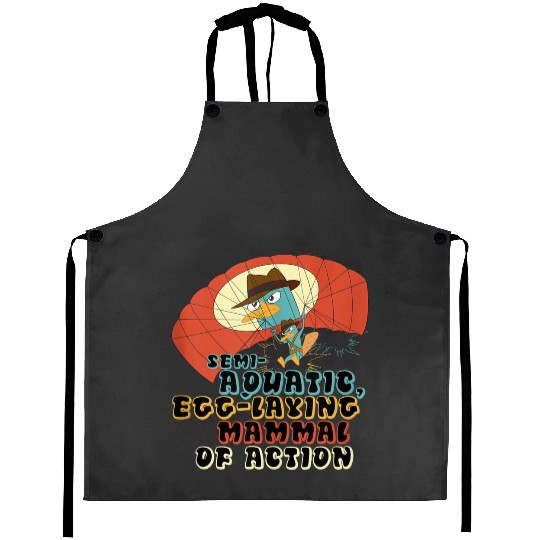 Disneys Phineas And Ferb Semi-aquatic Egg-laying Mammal Aprons