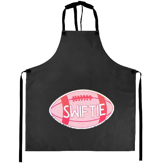 Discover Red Taylor version Football Aprons