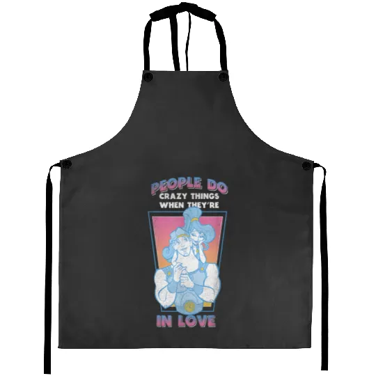 Disneys Hercules Valentine's Day Vintage Megara In Love  Gifts Aprons