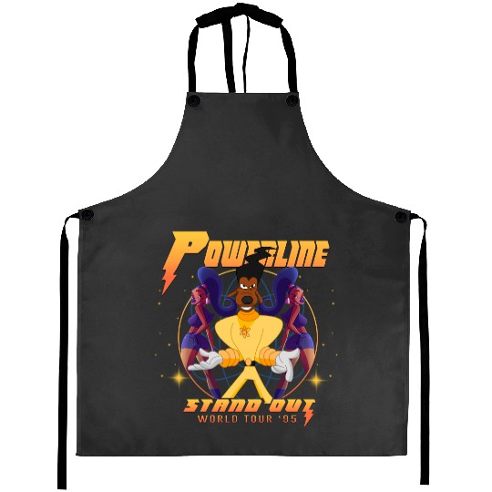 Disney A Goofy Movie Powerline Stand Out World Tour 95 Aprons