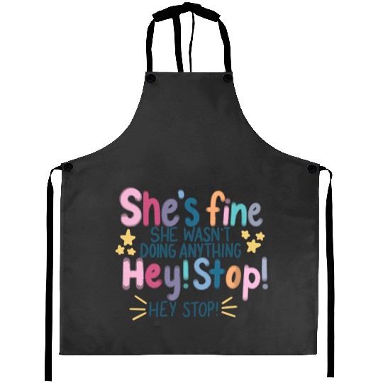 She’s Fine TaylorSwift Bad Blood Eras Tour Aprons