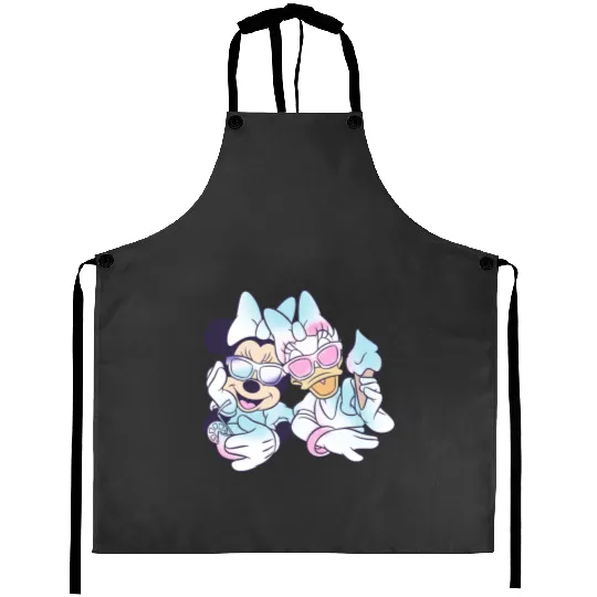 Minnie and Daisy Aprons, Disney 100 Years Of Wonder Aprons