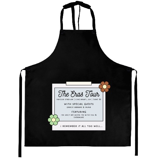 Cincinnati Night 1 Eras Tour Aprons
