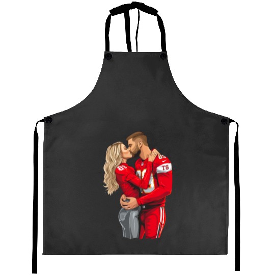 taylorr Swift and Travis Kelce (2) Aprons