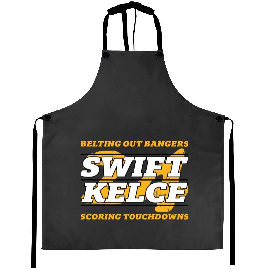 taylorr Swift and Travis Kelce - Kelce Swift 2024 Aprons