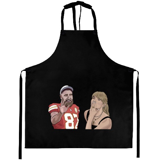 taylorr Swift Travis Kelce Aprons