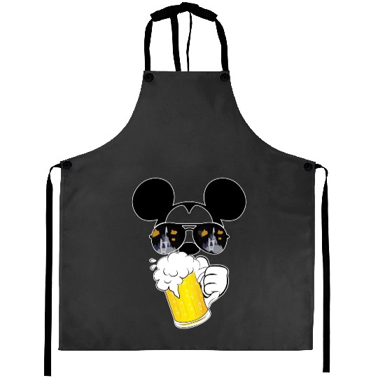 Mickey Beer Minnie, Epcot Drinking Around The World , Drinking Around the world checklist, Disney Couple s Aprons