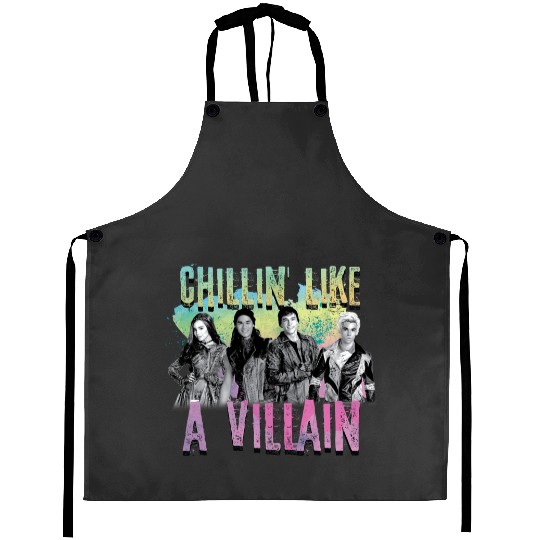 Disney Descendants Chillin Like A Villain Aprons