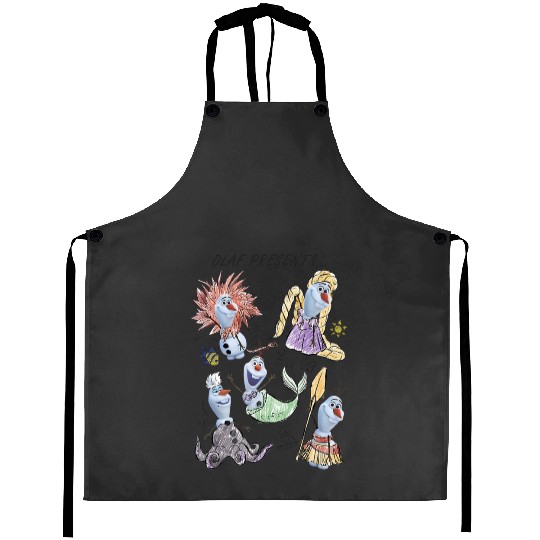 Disney Olaf Presents Classic Costume Sketches Aprons