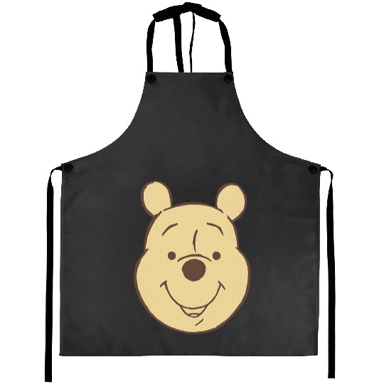 Disney Winnie The Pooh Classic Vintage Bear Big Face Aprons
