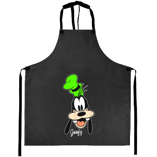 Disney Mickey And Friends Goofy Big Face Portrait Aprons