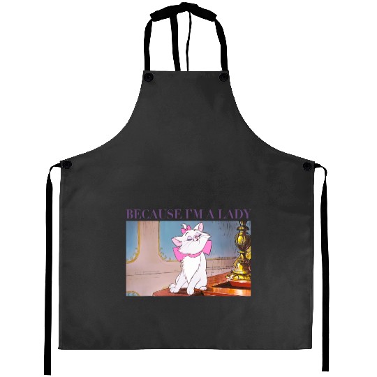 Disney The Aristocats Marie Because I'm A Lady Portrait Aprons