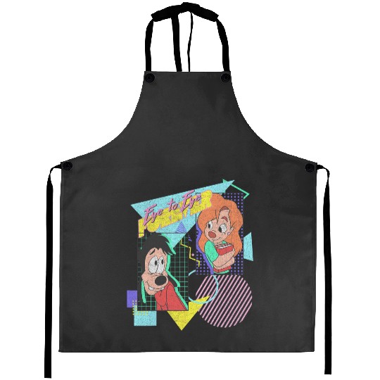 Disney A Goofy Movie Max & Roxanne Eye To Eye Forever Aprons