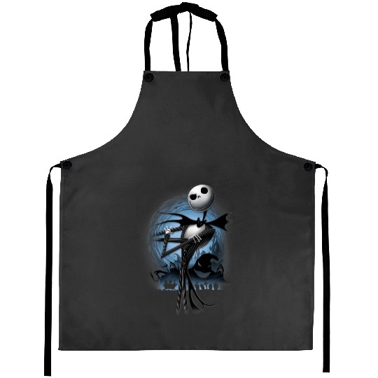 Disney Nightmare Before Christmas Jack Pose Aprons