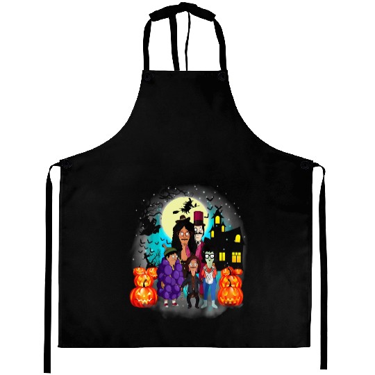 Bobs Burgers Pumpkin Halloween Aprons