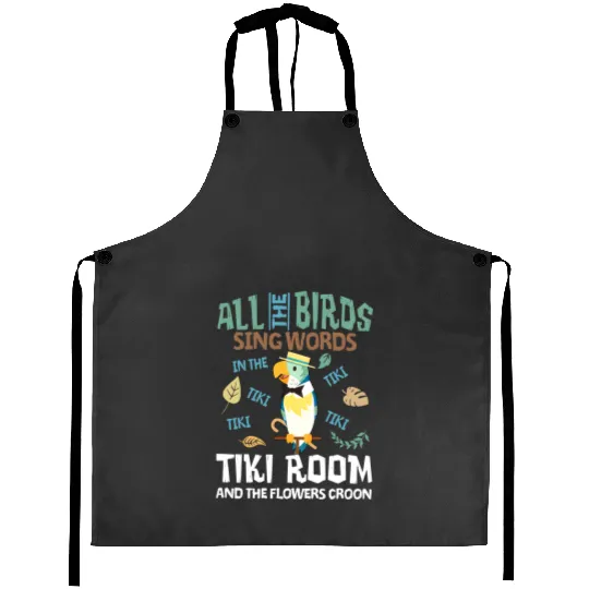 Tiki Room Aprons, Enchanted Tiki Room Aprons, Disneyland
