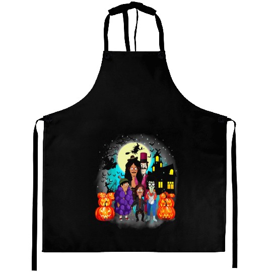 Bobs Burgers Pumpkin Halloween Aprons