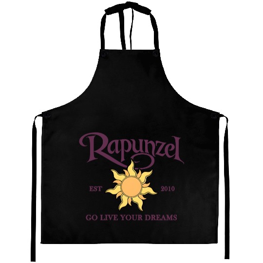 Disney Tangled Rapunzel Go Live Your Dream Aprons