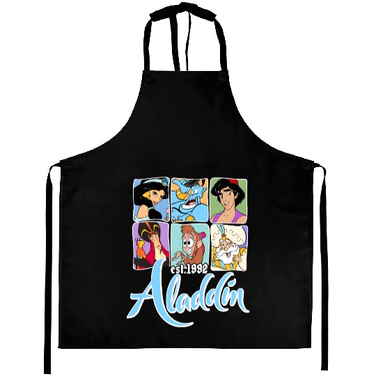 Disney Aladdin Characters Group Aprons