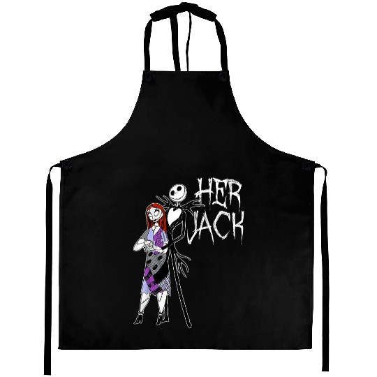 disneys The Nightmare Before Christmas Her Jack Aprons