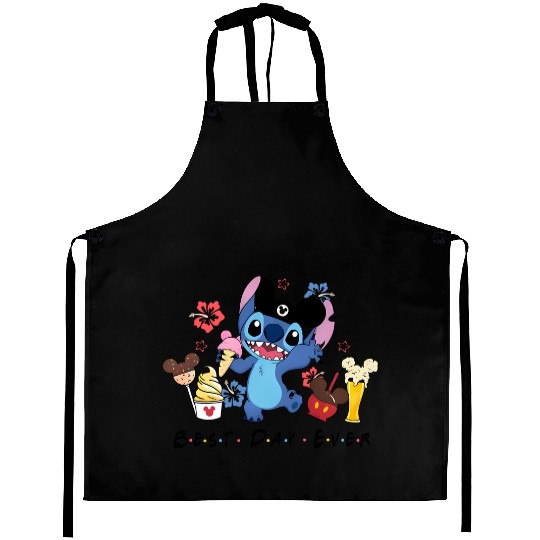 Disney Stitch Best Day Ever Aprons, Disney Stitch Aprons
