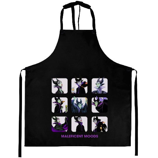 Disney Maleficent Moods Funny Horror Aprons