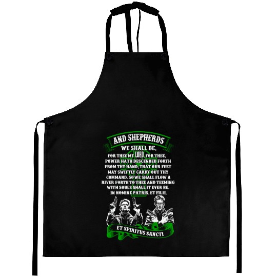 The Boondock Saints - And Shepherds we shall be Aprons