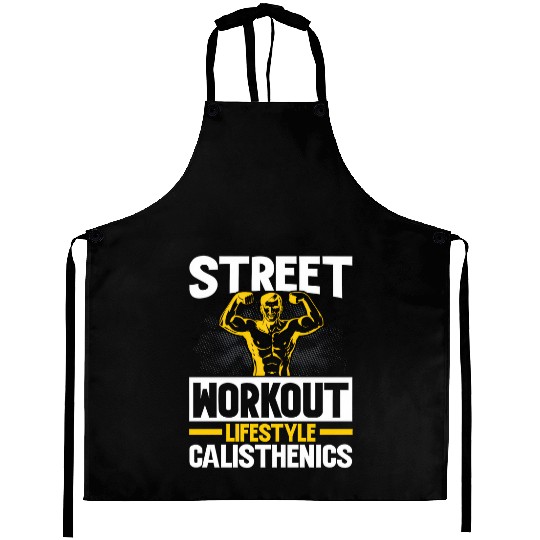 Street Workout Lifestyle Fitness Calisthenics Aprons
