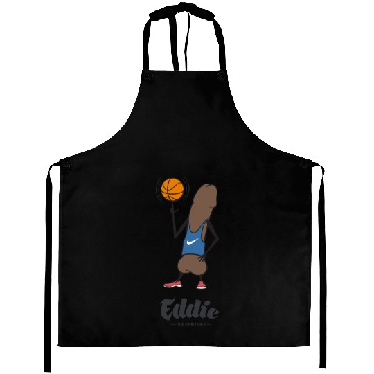Eddie Funky Dick Basketball Aprons